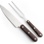 Stainless Steel BBQ knife and fork set