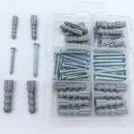 Expansion Tube Carbon Steel Screw Set  Expansion Pipe Wall Anchors Plastic Wall Plug Self Tapping Screws Set 2 - 图片 2